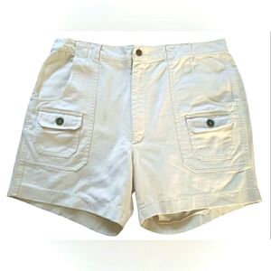 Cargo Cotton Women 16 Midrise Shorts